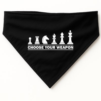 Funny Chess Gift For Chess Lover Kids Boys Girls Cool Player Gift USA-Made Doggie Bandana