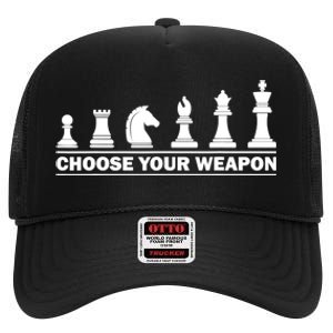 Funny Chess Gift For Chess Lover Kids Boys Girls Cool Player Gift High Crown Mesh Back Trucker Hat