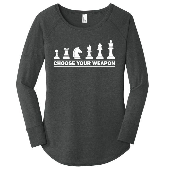 Funny Chess Gift For Chess Lover Kids Boys Girls Cool Player Gift Women's Perfect Tri Tunic Long Sleeve Shirt