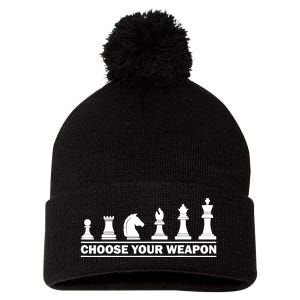 Funny Chess Gift For Chess Lover Kids Boys Girls Cool Player Gift Pom Pom 12in Knit Beanie