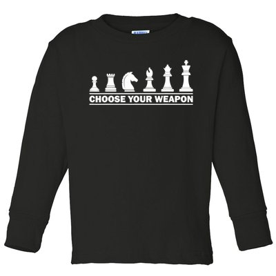 Funny Chess Gift For Chess Lover Kids Boys Girls Cool Player Gift Toddler Long Sleeve Shirt