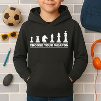 Funny Chess Gift For Chess Lover Kids Boys Girls Cool Player Gift Kids Hoodie