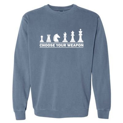 Funny Chess Gift For Chess Lover Kids Boys Girls Cool Player Gift Garment-Dyed Sweatshirt