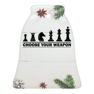 Funny Chess Gift For Chess Lover Kids Boys Girls Cool Player Gift Ceramic Bell Ornament