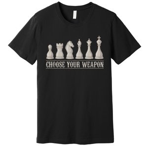 Funny Chess Gift For Chess Lover Cool Player  Premium T-Shirt