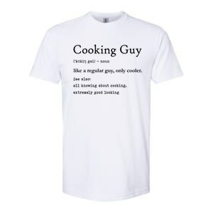 Funny Cooking Guy Definition Gift For Cook Lovers Softstyle CVC T-Shirt