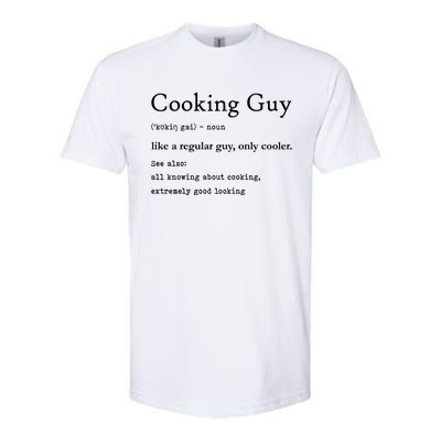 Funny Cooking Guy Definition Gift For Cook Lovers Softstyle® CVC T-Shirt