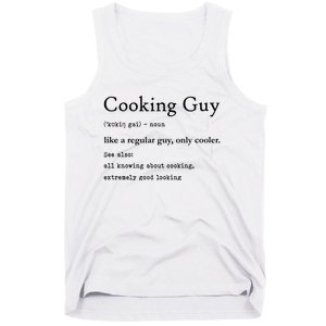 Funny Cooking Guy Definition Gift For Cook Lovers Tank Top