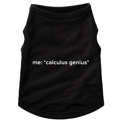 Funny Calculus Genius Meme Math Doggie Tank