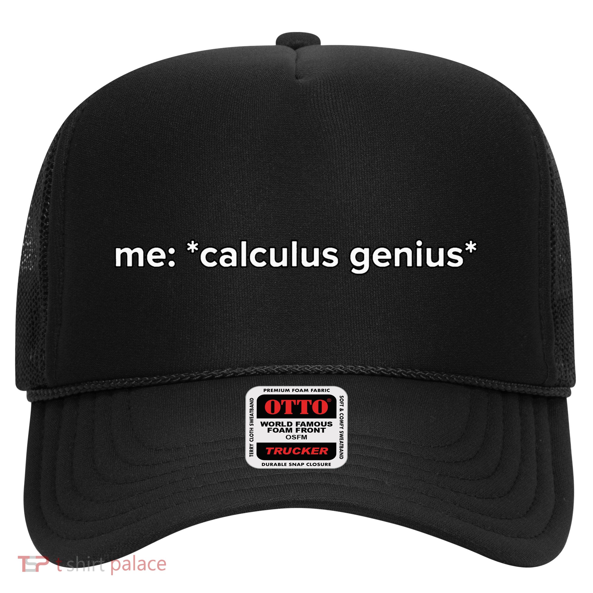 Funny Calculus Genius Meme Math Trucker Hat