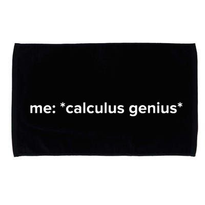 Funny Calculus Genius Meme Math Microfiber Hand Towel