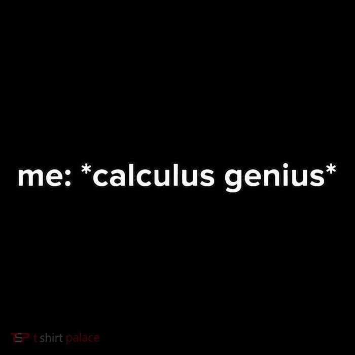 Funny Calculus Genius Meme Math Short Acrylic Beanie