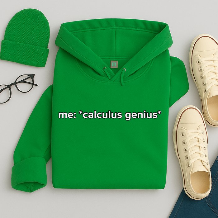 Funny Calculus Genius Meme Math Hoodie