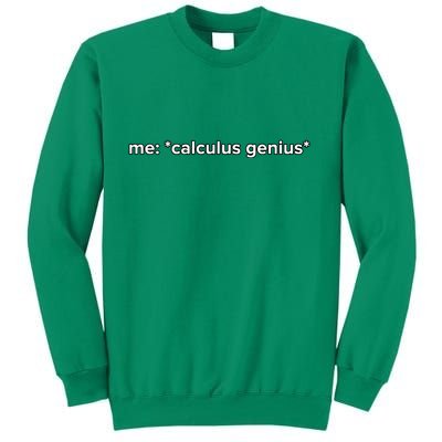 Funny Calculus Genius Meme Math Sweatshirt