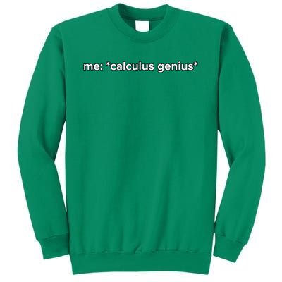 Funny Calculus Genius Meme Math Sweatshirt