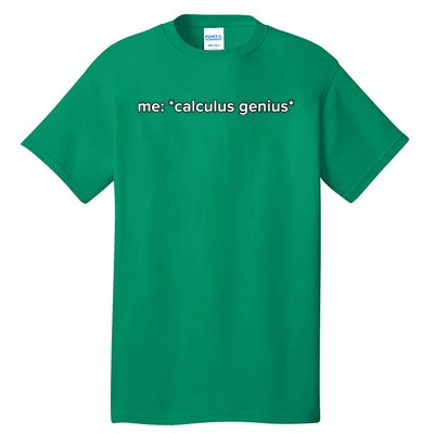 Funny Calculus Genius Meme Math Tall T-Shirt