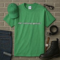 Funny Calculus Genius Meme Math Tall T-Shirt