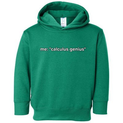 Funny Calculus Genius Meme Math Toddler Hoodie