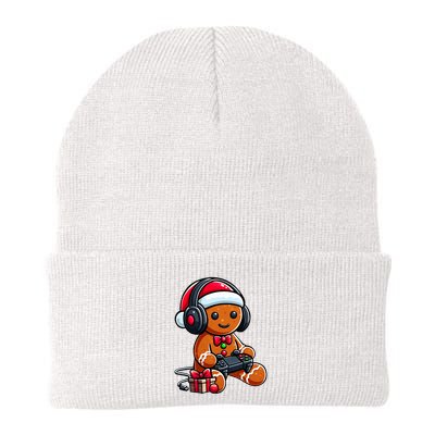 Funny Christmas Gamer Gingerbread Xmas Gaming Beanie