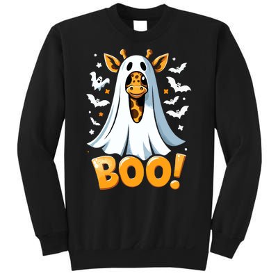 Funny Cute Giraffe Boo Halloween Costume Zoo Lover Sweatshirt