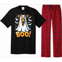 Funny Cute Giraffe Boo Halloween Costume Zoo Lover Pajama Set