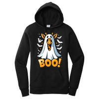 Funny Cute Giraffe Boo Halloween Costume Zoo Lover Women's Pullover Hoodie