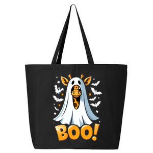 Funny Cute Giraffe Boo Halloween Costume Zoo Lover 25L Jumbo Tote