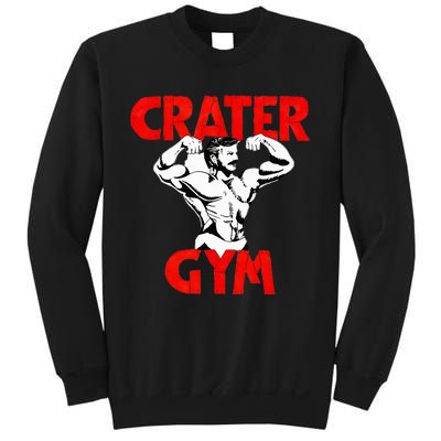 Funny Crater Gym Sweatshirt