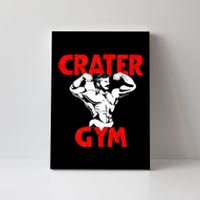 Funny Crater Gym Canvas