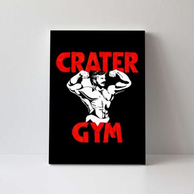 Funny Crater Gym Canvas