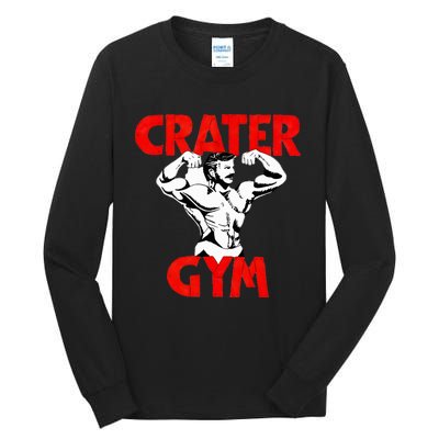 Funny Crater Gym Tall Long Sleeve T-Shirt