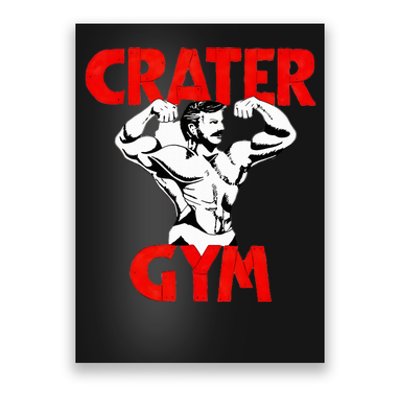 Funny Crater Gym Poster