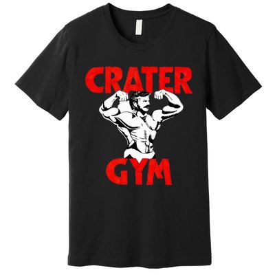 Funny Crater Gym Premium T-Shirt