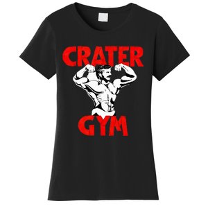 Funny Crater Gym Women's T-Shirt