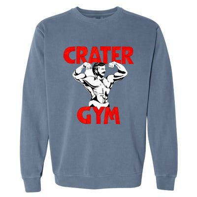 Funny Crater Gym Garment-Dyed Sweatshirt