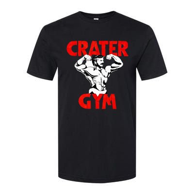 Funny Crater Gym Softstyle CVC T-Shirt