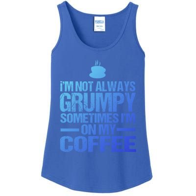 Funny Coffee Grandpa Funny Retired Papa Gift Ladies Essential Tank