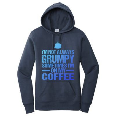 Funny Coffee Grandpa Funny Retired Papa Gift Women's Pullover Hoodie