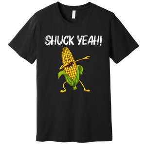 Funny Corn Gift For  Corn On The Cob Costume Farmer Premium T-Shirt