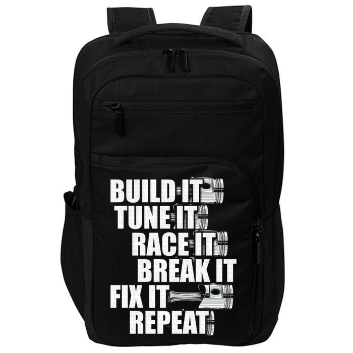 Funny Car Gift For Men Car Guy Christmas Meaningful Gift Impact Tech Backpack