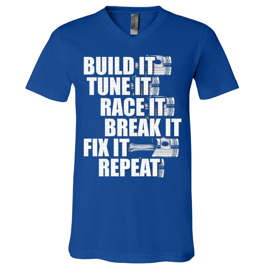Funny Car Gift For Men Car Guy Christmas Meaningful Gift V-Neck T-Shirt