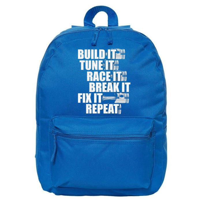 Funny Car Gift For Men Car Guy Christmas Meaningful Gift 16 in Basic Backpack