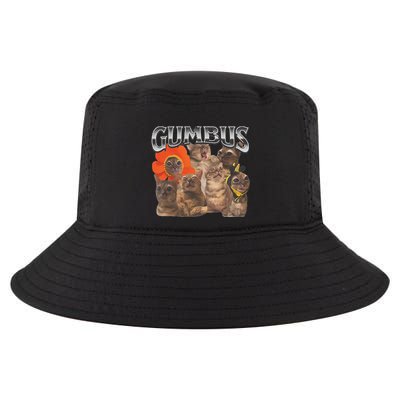 Funny Cat Gumbus Cool Comfort Performance Bucket Hat