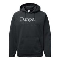 Funpa Cool Grandpa Performance Fleece Hoodie