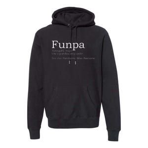 Funpa Cool Grandpa Premium Hoodie