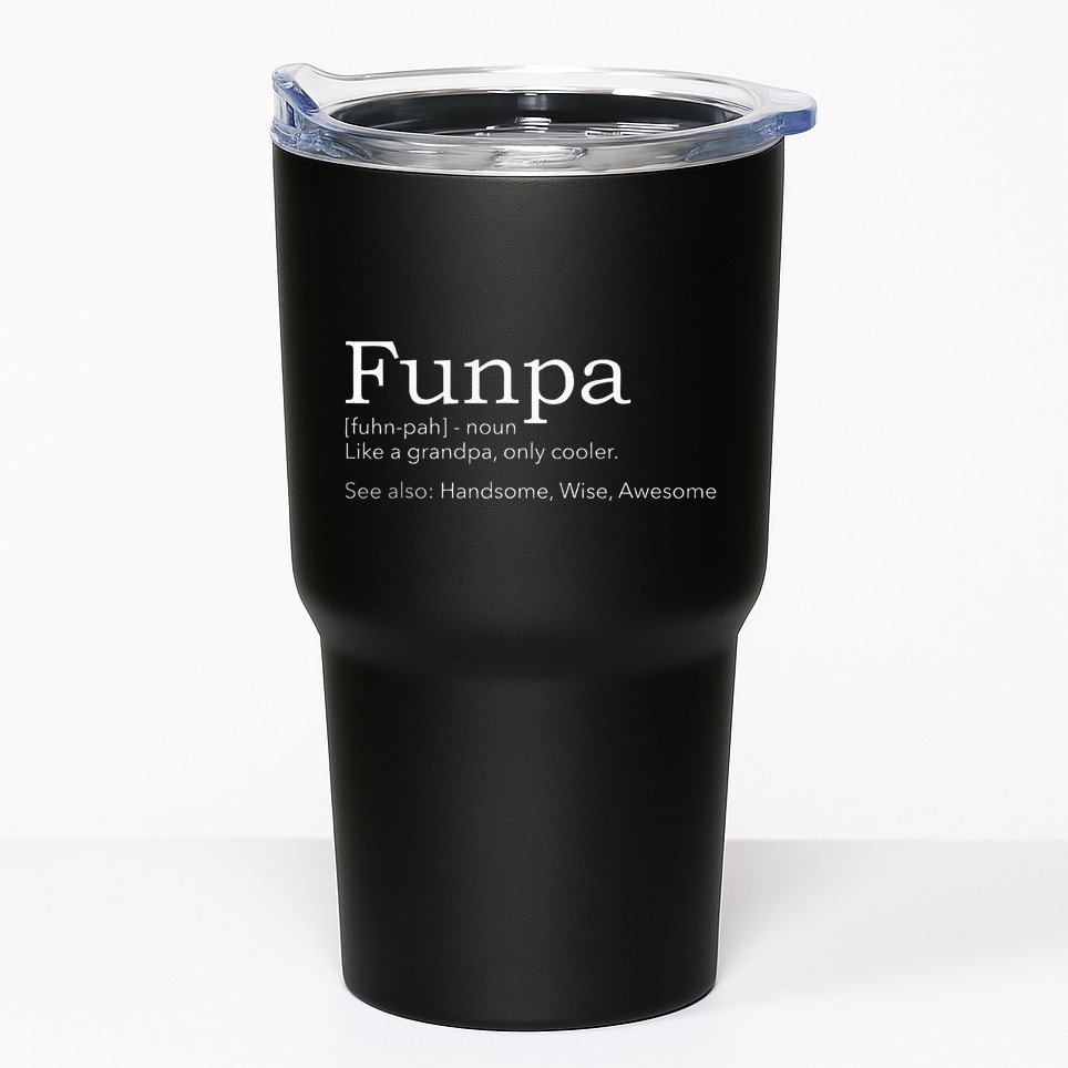 Funpa Cool Grandpa Tumbler