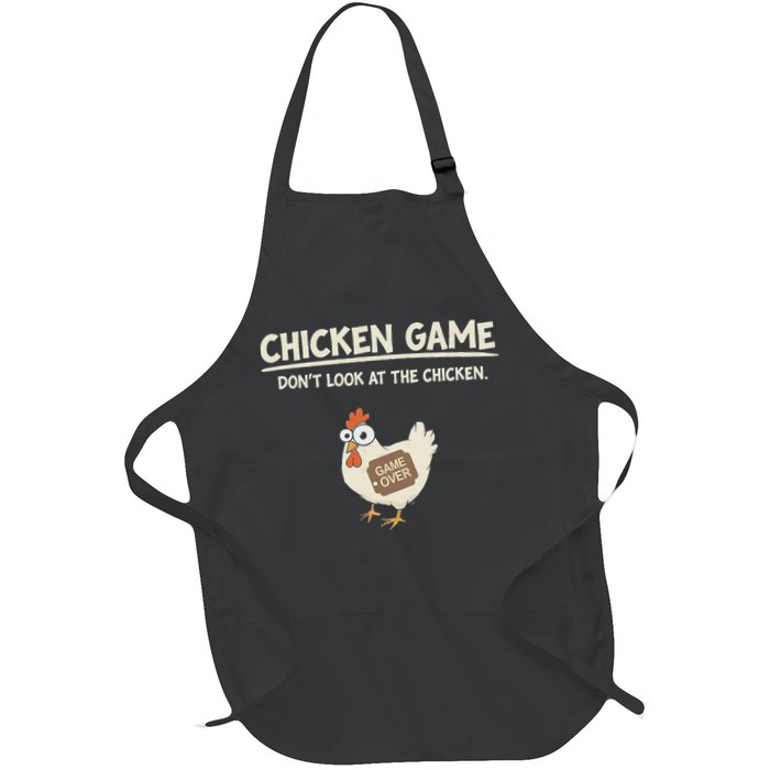 Funny Chicken Game DonT Look Design Apron