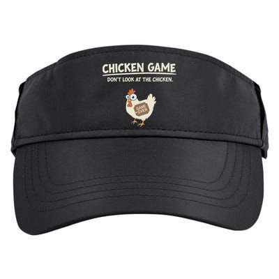 Funny Chicken Game DonT Look Design Adult Drive Performance Visor