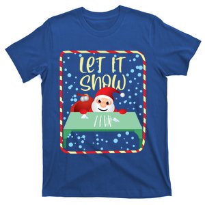 Funny Christmas Gift Cocaine Santa Gift T-Shirt