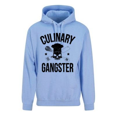 Funny Culinary Gangster Head Chef Gift Funny Cooking Humor Gift Unisex Surf Hoodie